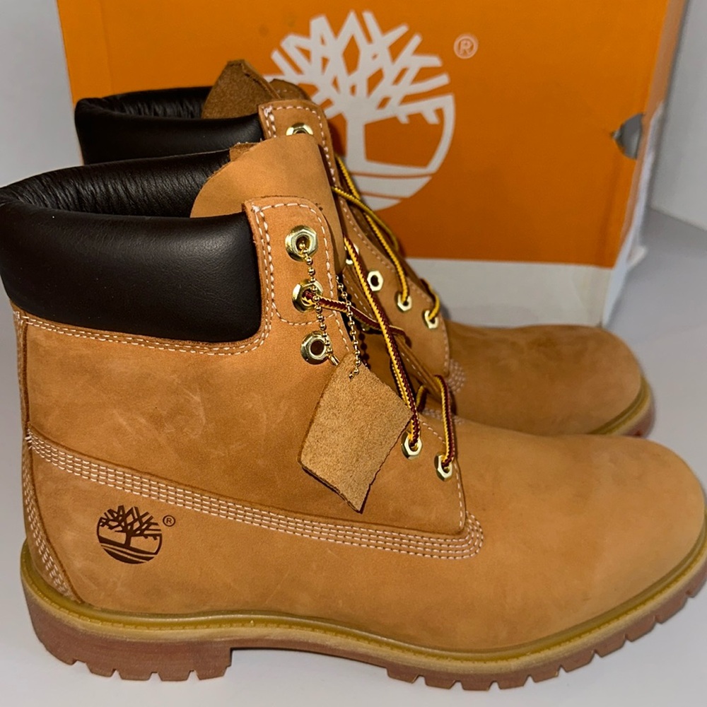 Timberland premium 6 inches waterproof boots with Nubuck 10.5 men's